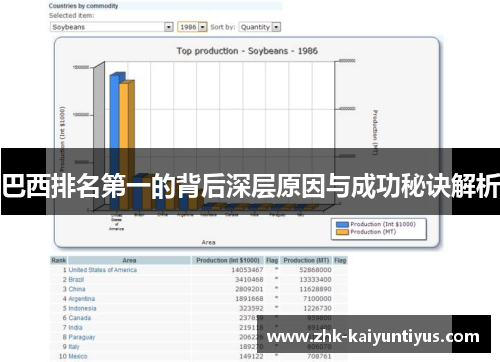 巴西排名第一的背后深层原因与成功秘诀解析